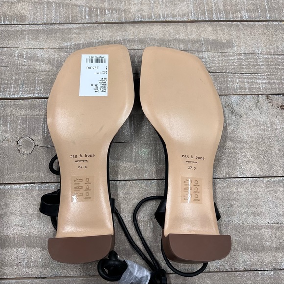 (AN-116) Rag & Bone Cindy Tie in Black - Picture 4 of 4